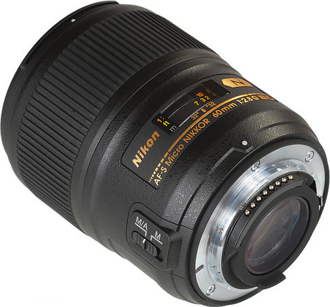 Nikon ニコン N AF-S Micro 60mm F2.8G ED Nikon 60mm f/2.8G AF-S Micro NIKKOR AF ED Lens - Nikon
