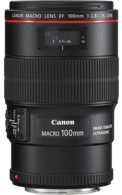 Canon EF 100 mm f/2.8L Macro IS USM Macro Prime Lens - Canon