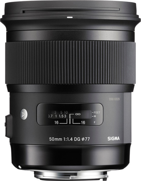 SIGMA 50mm F1.4 DG Canon用 SIGMA 50 mm f/1.4 DG HSM Art for Canon Cameras Standard Zoom Lens