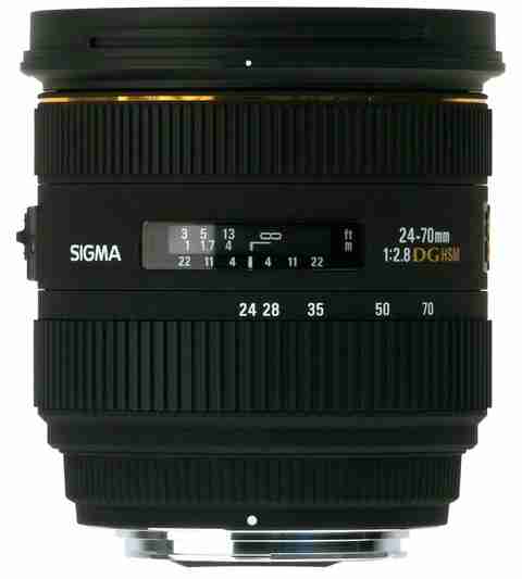 SIGMA 24 - 70 mm F2.8 IF EX DG HSM for Nikon Digital SLR Standard