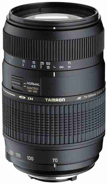 Tamron AF 70 - 300 mm F/4-5.6 Di LD Macro 1:2 for Nikon Digital