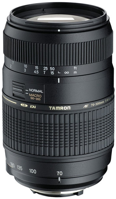 Tamron AF 70 300 mm Di LD Macro 1:2 for Nikon Digital SLR  Telephoto Zoom Lens