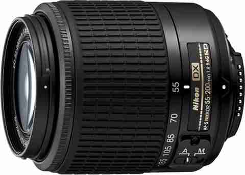 NIKON AF-S DX NIKKOR 55-200 mm f/4-5.6 G ED Telephoto Zoom Lens