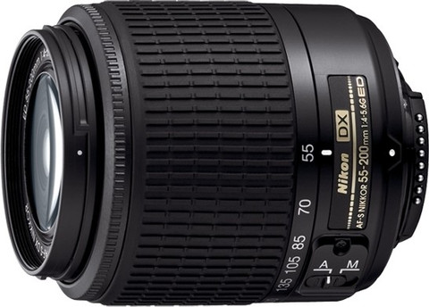 NIKON AF-S DX NIKKOR 55-200 mm f/4-5.6 G ED Telephoto Zoom Lens
