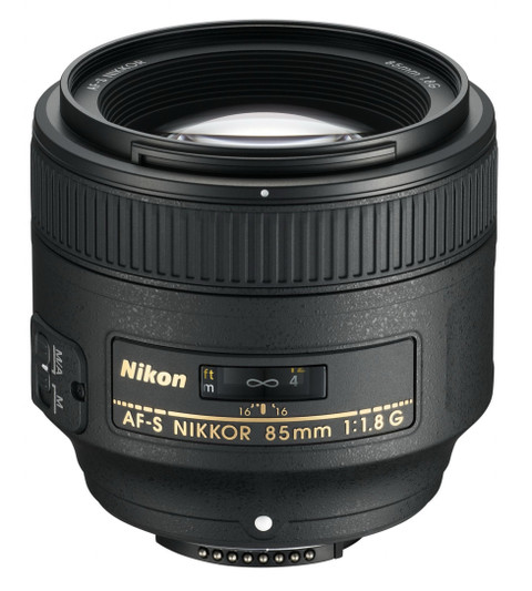NIKON AF-S Nikkor 85 mm f/1.8G Telephoto Prime Lens - NIKON