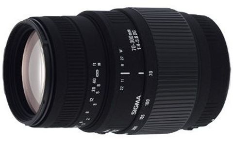 SIGMA 70 - 300 mm F4-5.6 DG Macro for Nikon Digital SLR Telephoto
