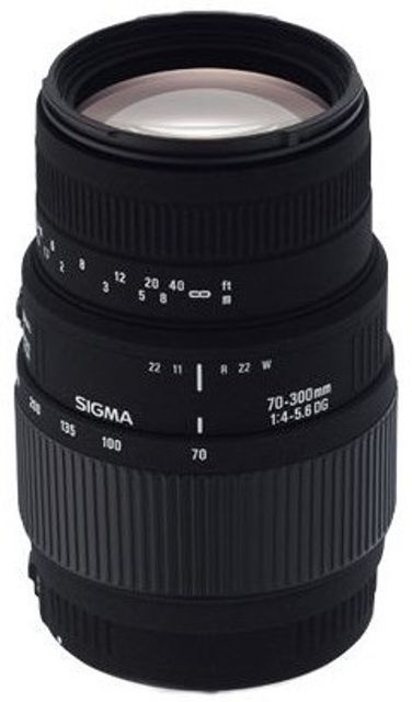 SIGMA 70-300mm F4-5.6 DL MACRO 中古 R00711 SIGMA 70 - 300 mm F4-5.6 DG Macro Telephoto Zoom Lens - SIGMA