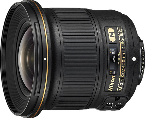 美品 AF-S NIKKOR 20mm f/1.8G ED NIKON AF-S Nikkor 20 mm f/1.8G ED Wide-angle Prime Lens - NIKON