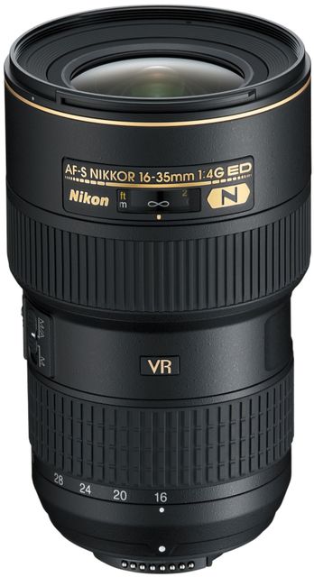 NIKON AF-S NIKKOR 16 - 35 mm f/4G ED VR Wide-angle Zoom Lens