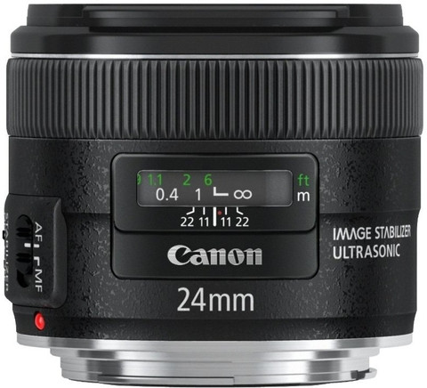 Canon EF 24 MM F/2.8 IS USM Wide-angle Prime Lens - Canon
