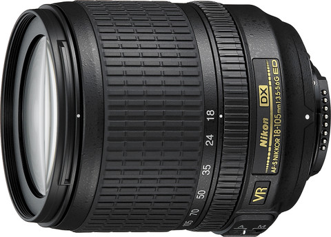 NIKON AF-S DX Nikkor 18 105 mm ED VR Telephoto Zoom