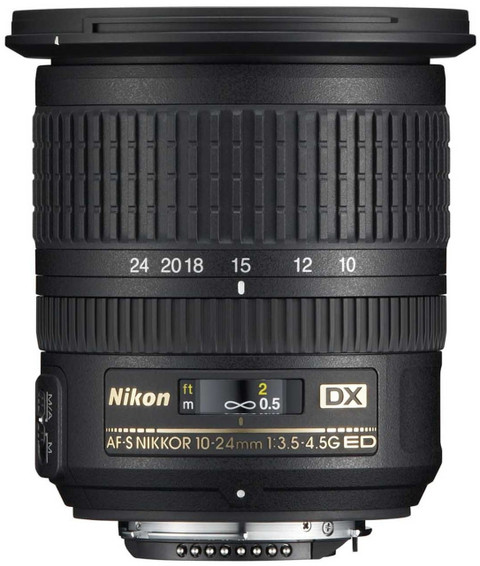 NIKON AF-S DX NIKKOR 10 - 24 mm f/3.5-4.5G ED Wide-angle