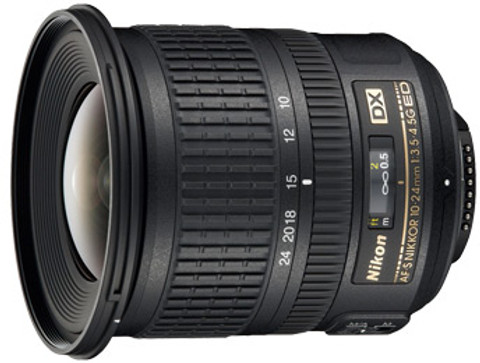 ニコン AF-S DX NIKKOR 10-24mm/f/3.5-4.5G ED NIKON AF-S DX NIKKOR 10 - 24 mm f/3.5-4.5G ED Wide-angle Zoom Lens