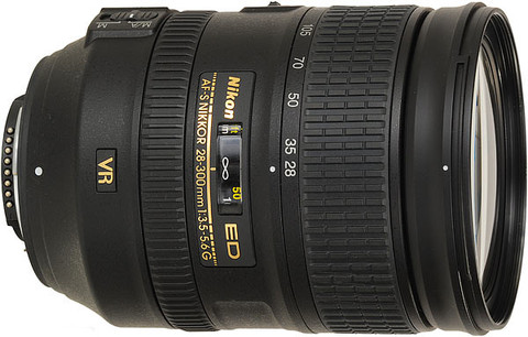 NIKON AF-S NIKKOR 28 - 300 mm f/3.5-5.6G ED VR Telephoto Zoom Lens