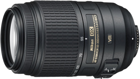 NIKON AF-S DX NIKKOR 55 - 300 mm f/4.5-5.6G ED VR Telephoto Zoom