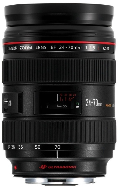 Canon EF 24 - 70 mm f/2.8L USM Standard Zoom Lens - Canon