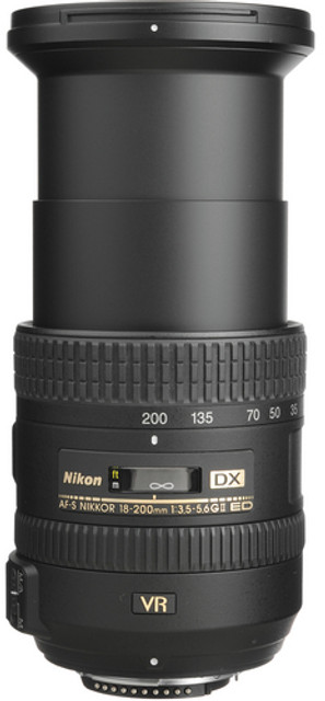 NIKON　18−200 VR Used Nikon AF-S DX Nikkor 18-200mm f/3.5-5.6G IF-ED VR II | MPB