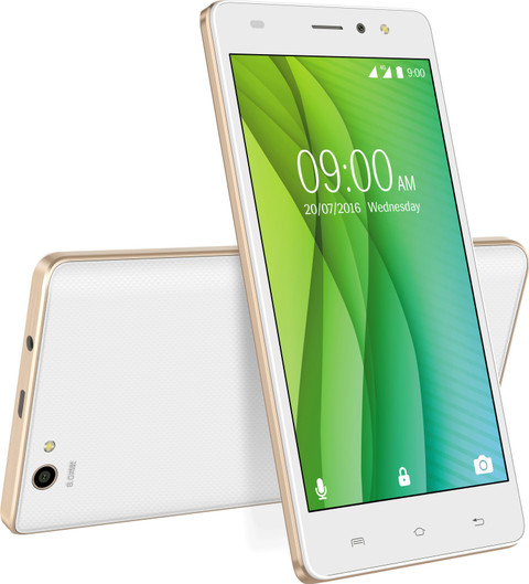 LAVA X50 Plus (White and Gold, 32 GB)