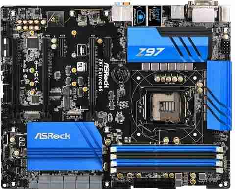 ASRock Z97 Extreme6 + メモリ32GBセット　i７-4770 ASRock Z97 Extreme6 LGA 1150Socket ATX Intel Z97 Chipset DDR3