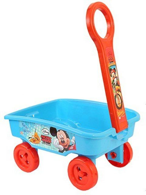 DISNEY Mickey Friends Toy Wagon for Kids Cart Non Battery