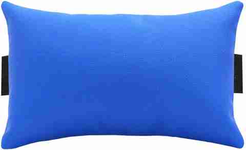 ACM Cotton Lumbar Pillow Pack of Solid Leather Cushion Pillow - Main Image