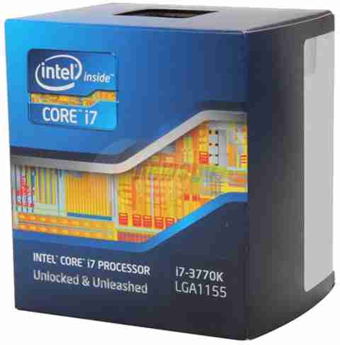 Intel Core i7 3770K 3.5 GHz Upto 3.9 GHz LGA 1155 Socket 4 Cores 8