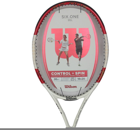 WILSON Six One 95 L Multicolor Strung Tennis Racquet - Buy WILSON