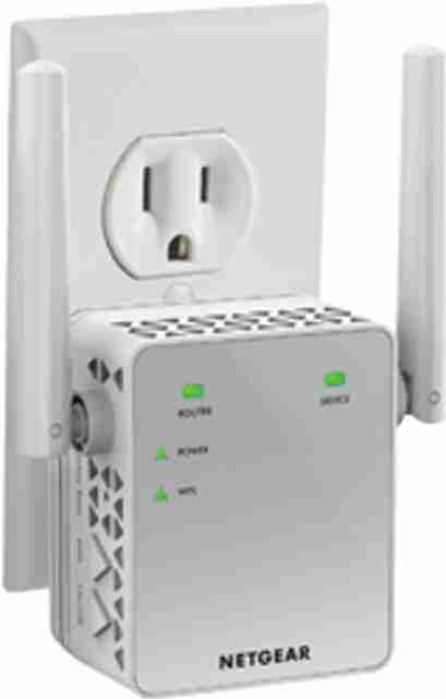 NETGEAR EX3700 ACWi-Fi Range Extender WiFi Range Extender 5 GHz, 2.4 ...