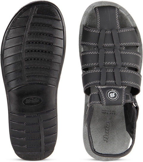 Bata SYN BUNTOE Men Sports Sandals - Buy Black Color Bata SYN