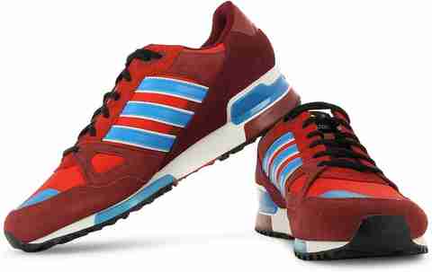 ☆  ☆ adidas Originals Men's Zx 750 Blue and White Running Shoes - 9 UK