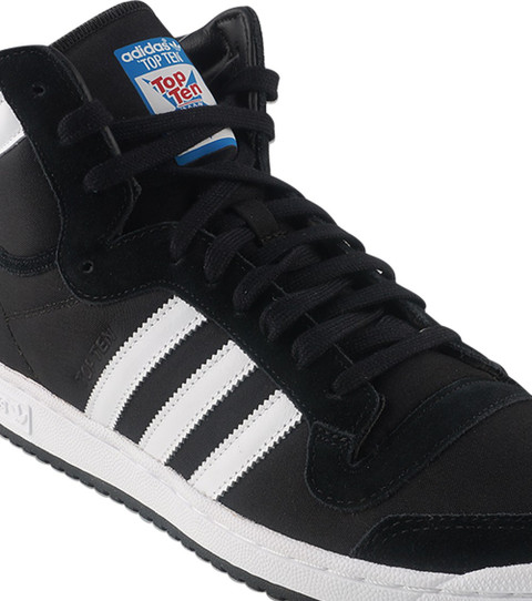 ADIDAS ORIGINALS TOP TEN HI Sneakers For Men Buy CBLACK/FTWWHT