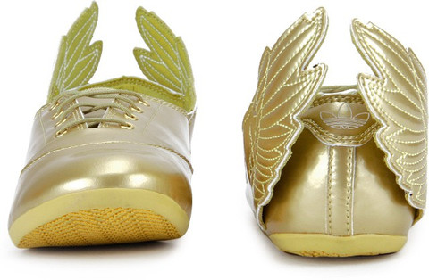 adidas gazelle silver green womens Jeremy Scott x Adidas 2011 Clear Wings Sneaker  Archival Closet