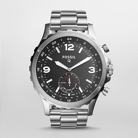 Q Nate Hybrid Smartwatch Fossil Q Stainless Steel Fossil Q Nate
