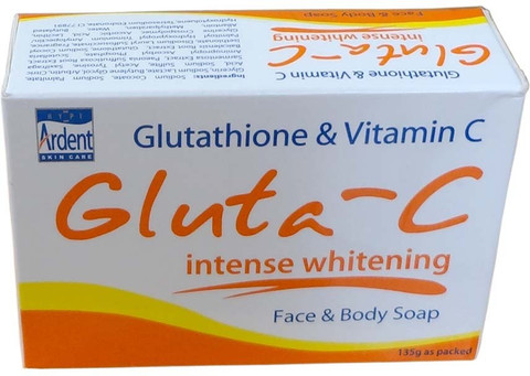 gluta-c intense whitening soap glutathione vitamin c Gluta-C Skin Lightening Soap – MamaTega