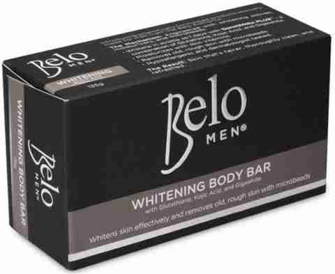 belo whitening glutathione kojic soap price Men Bar With & Acid Open Pores
