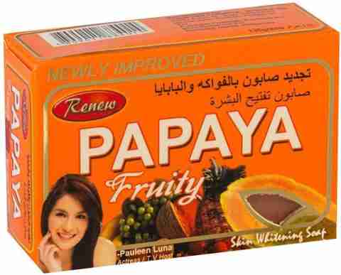 RENEW Papaya Fruity Skin Whitening Herbal Soap (Made In Philippines) - Price  in India, Buy RENEW Papaya Fruity Skin Whitening Herbal Soap (Made In  Philippines) Online In India, Reviews, Ratings & Features |