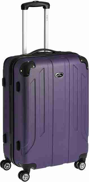 pronto Protec Check-in Suitcase Wheels 24 inch Purple Price