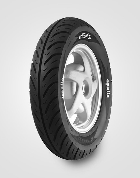 Apollo ACTI ZIP S1 90/100-10 Front Rear Two Wheeler Tyre Price