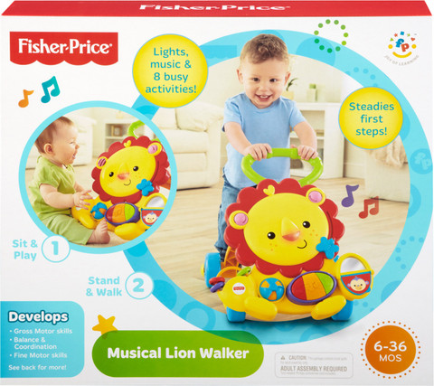FISHER-PRICE Musical Lion Walker