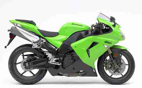 New-Ray Kawasaki Ninja ZX-10R - 1:12 Scale Diecast Motorcycle