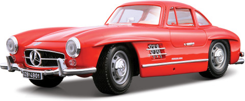 Bburago Die-Cast 1:18 Scale Mercedes Benz 300 SL (1954) Car - Die