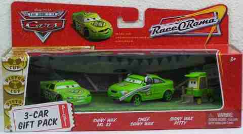 MATTEL Disney / Pixar Cars Movie 1:55 Die Cast Cars 3-Car Gift