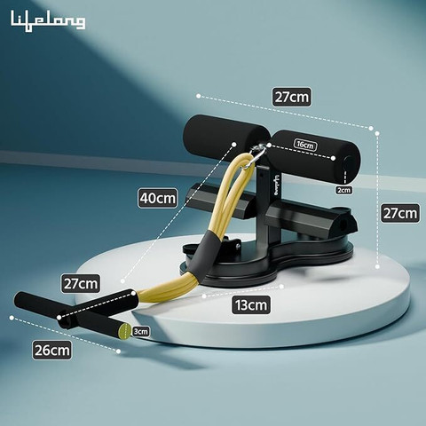 Abdominal Exercises Double Bar Gym Equipment Lifelong Sit-Up Bar