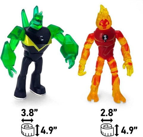 RVM Toys Set of 9 Ben 10 Tennison Action Figure 14-4 cm