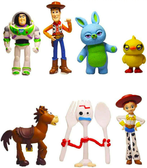 FOZZO-SK New Toy Story Friends Mini Toy Cartoon Figures PVC Movie