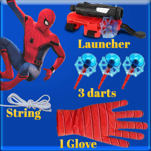 Uneeke Shape Spiderman web disc shooter real gadget toy for kids