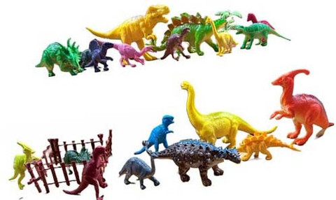 Toyvala Realistic Dinosaur Figures Playset Rubber Wild Animal Dinosaur Toys  for Kids159