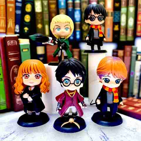 SSAppliances Harry Potter Action Figures set 5|Harry, Hermione