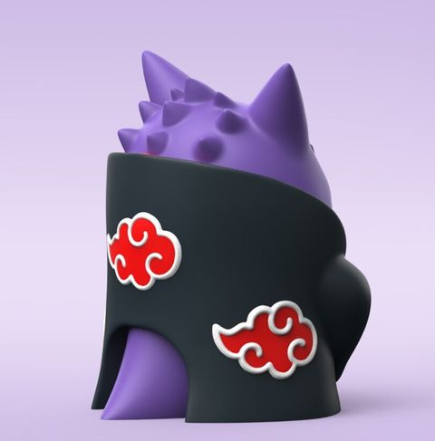 Yup That 3D Guy Naruto Gengar | Gengar Akatsuki - Naruto Gengar