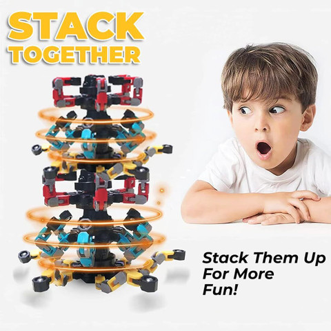 Wembley Pcs Toy Transformable Fidget Spinner for Kids Adults DIY